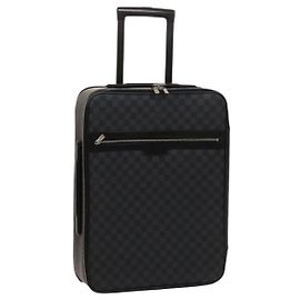 LOUIS VUITTON Valigia Pegas 55 Damier Graphite N23300 LV Auth 123620