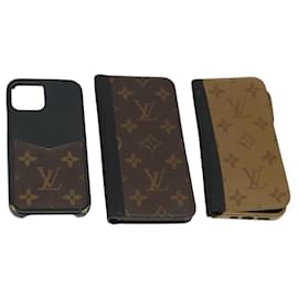 Étui iPhone Monogram Monogram Reverse 3Set LV Auth bs26430 de LOUIS VUITTON - Louis Vuitton