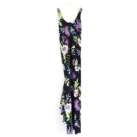 Blumen-Seiden-Crepé-Kleid von Diane von Furstenberg