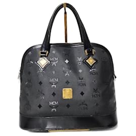 Sac Alma Dome MCM Vintage Visetos Noir