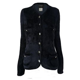 Chanel Giacca Fluffy Relitto Connoisseurs 40