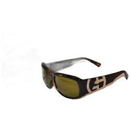 Occhiali da sole Giorgio Armani GA 432/S marroni in plastica