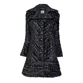 Chanel Jaqueta de tweed preto Cosmic Futurism 13K$ 36 FR