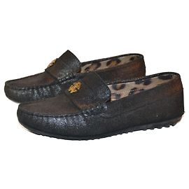 Mocassini Roberto Cavalli in pelle nera