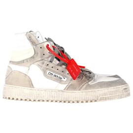 Sneakers alte Off-White 3.0 Off-Court in pelle bianca - Off White