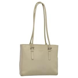 Borsa a spalla PRADA in pelle nylon bianco argento autentica bs26360 - Prada
