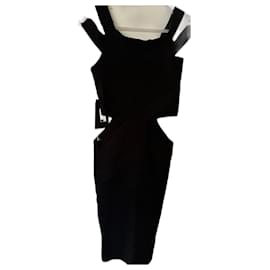 Pinko Kleid schwarz aus Viskose