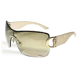 Occhiali da sole vintage Christian Dior Modello Mask Dior Buckle modello 1 QBR2K
