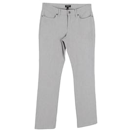 Jeans de pierna recta Escada en denim de algodón gris