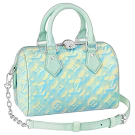 Louis Vuitton Stardust Green Empreinte Monogram Speedy 20
