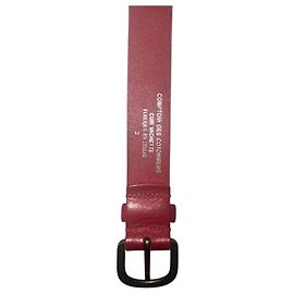 vintage Leder-Gürtel aus Rindsleder hergestellt in Italien Comptoir des Cotonniers