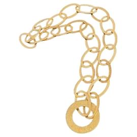 Impresionante collar DOLCE & GABBANA Colección "Stone" dorado