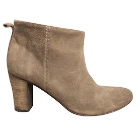 Stiefeletten Anthology Paris Beige Wildleder