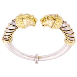 Bracciale Zolotas, 'Heritage', oro giallo, argento.