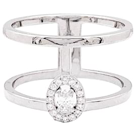 Messika Ring, "Glam'Azone", Weißgold, Diamanten.