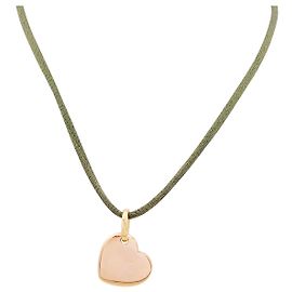 Pendente Pomellato, 'Coração', em ouro rosa e amarelo.