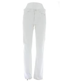 Vaqueros rectos blancos Apc