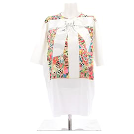 T-shirt bianca con stampa colorata - Loewe