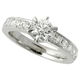 Autre Marque Platin-Diamantring PT900 6.5 Ohne Marke