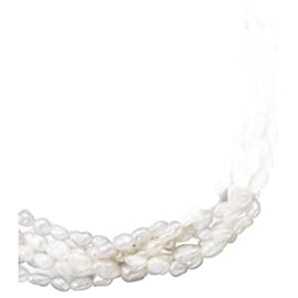 Collana di perle per neonati Twist in acqua dolce - Autre Marque