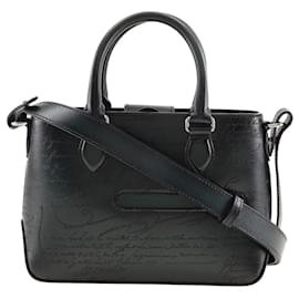 Borsa in pelle Berluti 2WAY verde