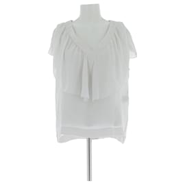 Fendi Seidenbluse Grau