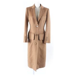 Burberry Chester Mantel aus Kaschmir und Wolle in Camel