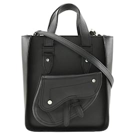 Borsa mini tote Dior Saddle in pelle 2 in 1