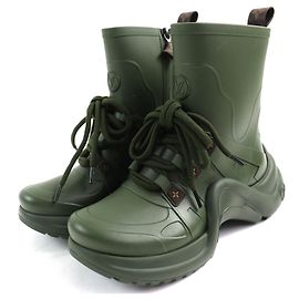 Stivali da pioggia Monogram Arclight Louis Vuitton Khaki