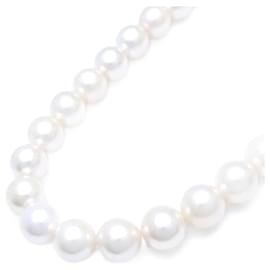 Autre Marque Collana di perle Akoya argento 43 cm