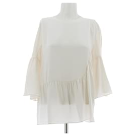 Blusa de seda Givenchy Ecru