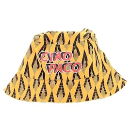 Cappello Bob Ciao Paco Paco Rabanne Giallo in Cotone