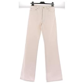 Vaqueros Paco Rabanne Khaki de algodón Talla 34