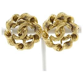 Orecchini Rotondi Coco Mark Vintage di Chanel