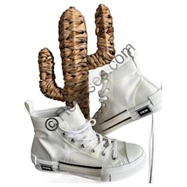 Sneakers Dior B23 High Top – White Edition – Très bon état
