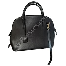 Borsa Céline Bolide Nera Interno Rosso – M94 – Tracolla da 100 cm
