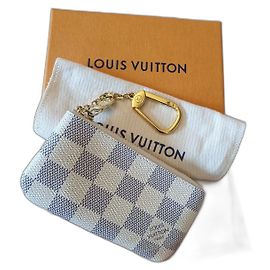 Louis Vuitton Azur Key Case White