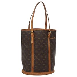 LOUIS VUITTON Borsa a Spalla Monogram Bucket GM M42236 LV Auth bs26467