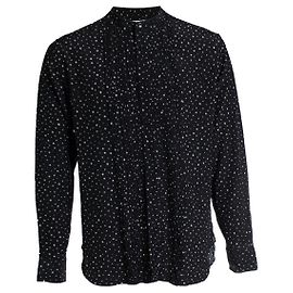 Saint Laurent, Camisa de pintura con puntos y pinceladas 2019