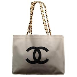 Borsa Tote Chanel in Tela
