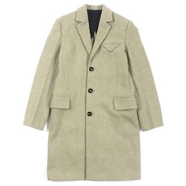 Abrigo Chester de lana y nylon Bottega Veneta