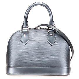 Louis Vuitton Alma BB in Epi Argento