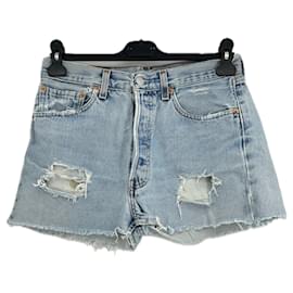 Shorts de mezclilla Levi's 501 azul