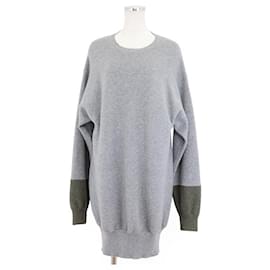 Oversized Tunika-Kleid aus Cashmere-Ei-Strick von Celine - Céline