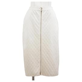 Falda Chanel Matelasse Diamond Acolchada