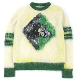 Maglione in mohair e nylon con motivo animale DIOR S - Dior