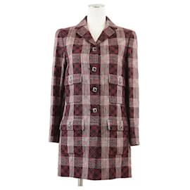 Giacca Chanel P33303 Bordeaux Nero 36