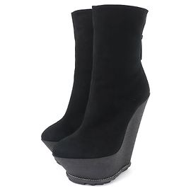 & Other Stories Stivaletti in suede neri GIUSEPPE ZANOTTI 35 donne