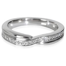 Anello in diamante pavé a fila singola Tryst in platino Harry Winston