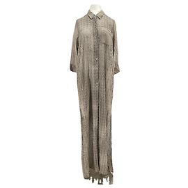 Autre Marque Vestido maxi de encaje topo SUNDAY SAINT-TROPEZ